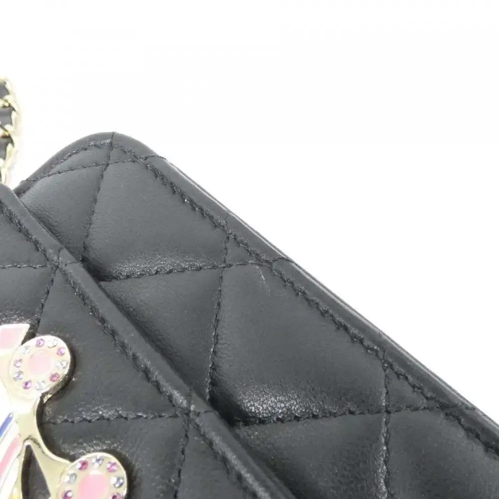 CHANEL Authentic Black Wallet